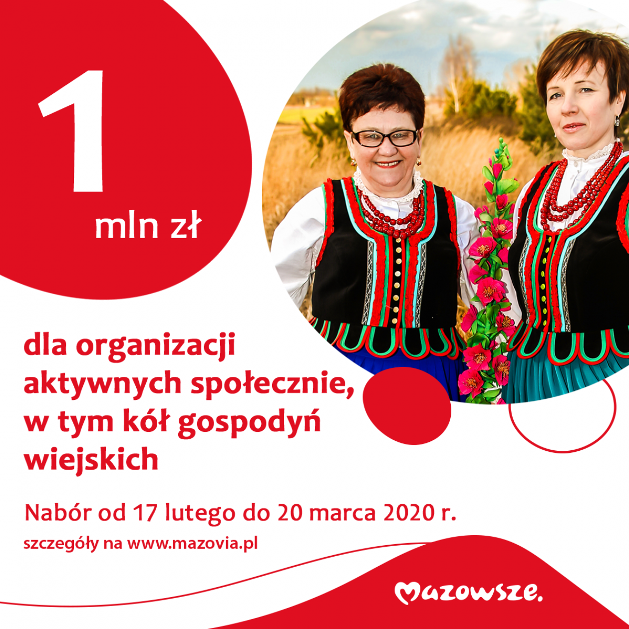 Milion dla kół gospodyń wiejskich