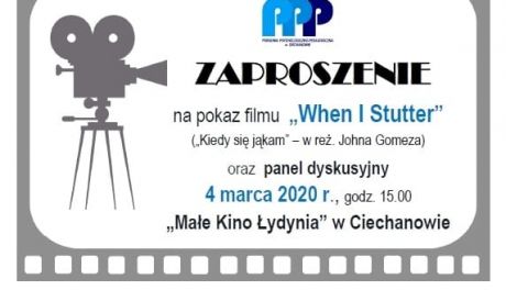 Film o jąkaniu, panel dyskusyjny i bezpłatne konsultacje z okazji Europejskiego Dnia Logopedy