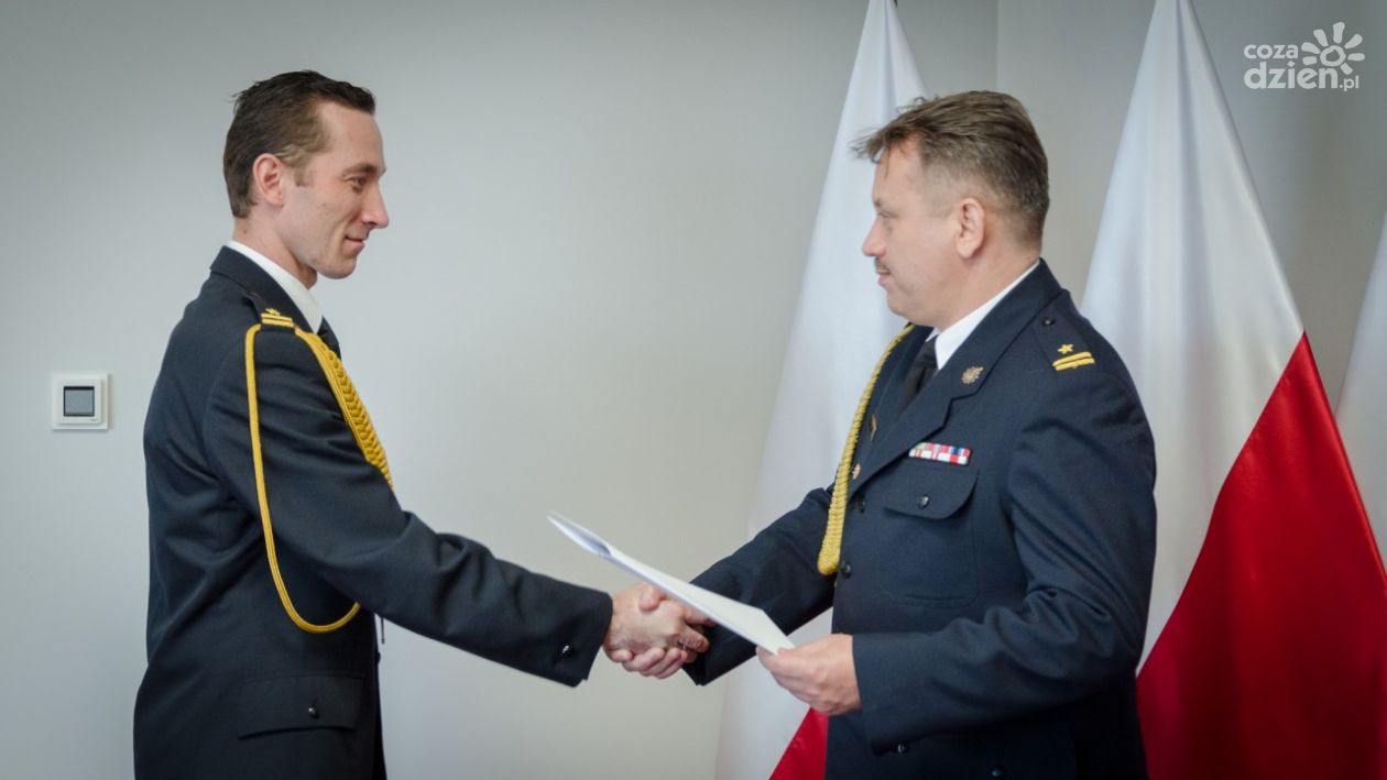Nowy komendant ciechanowskiej straży