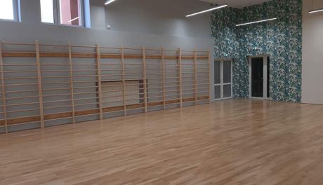 Liceum w Płońsku. Sala gimnastyczna jak nowa