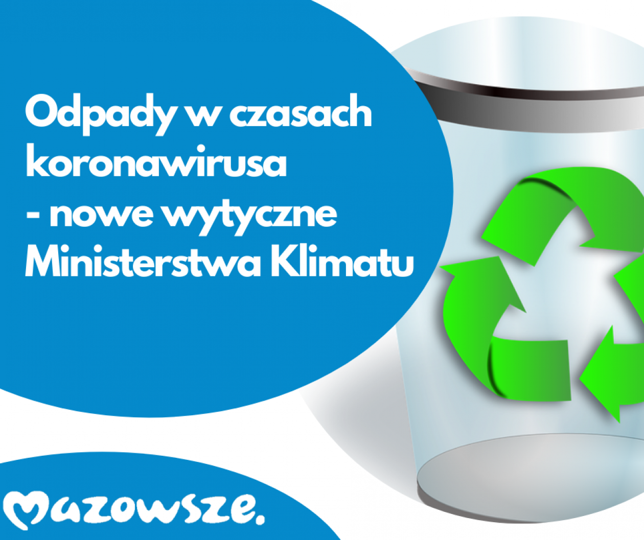 Jak postępować z odpadami w dobie epidemii - są nowe wytyczne