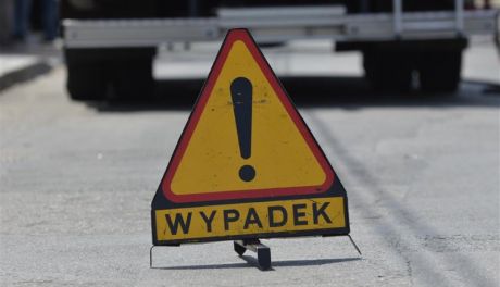 Wypadek pod Ciechanowem. Nie żyje pieszy