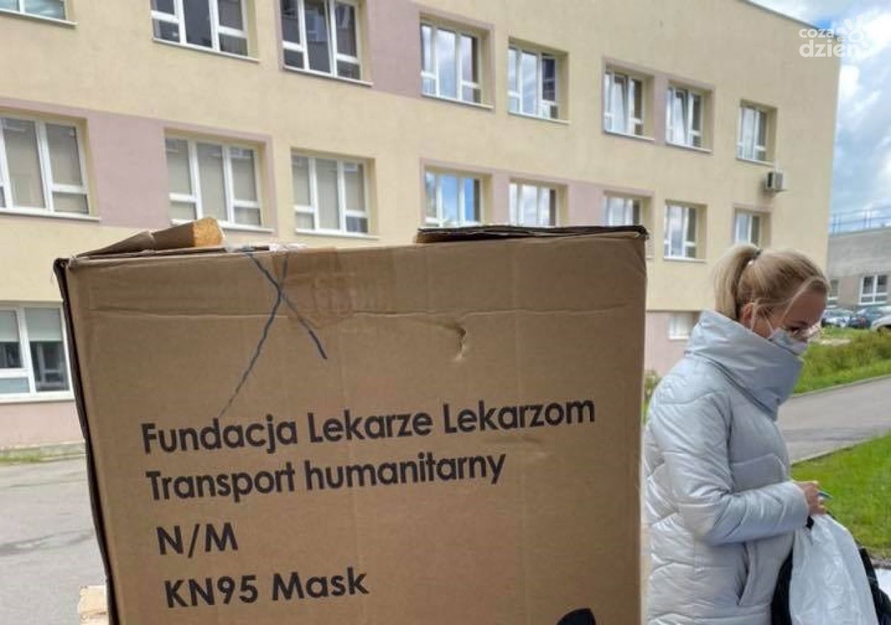 Środki ochrony osobistej trafiły do Ciechanowa