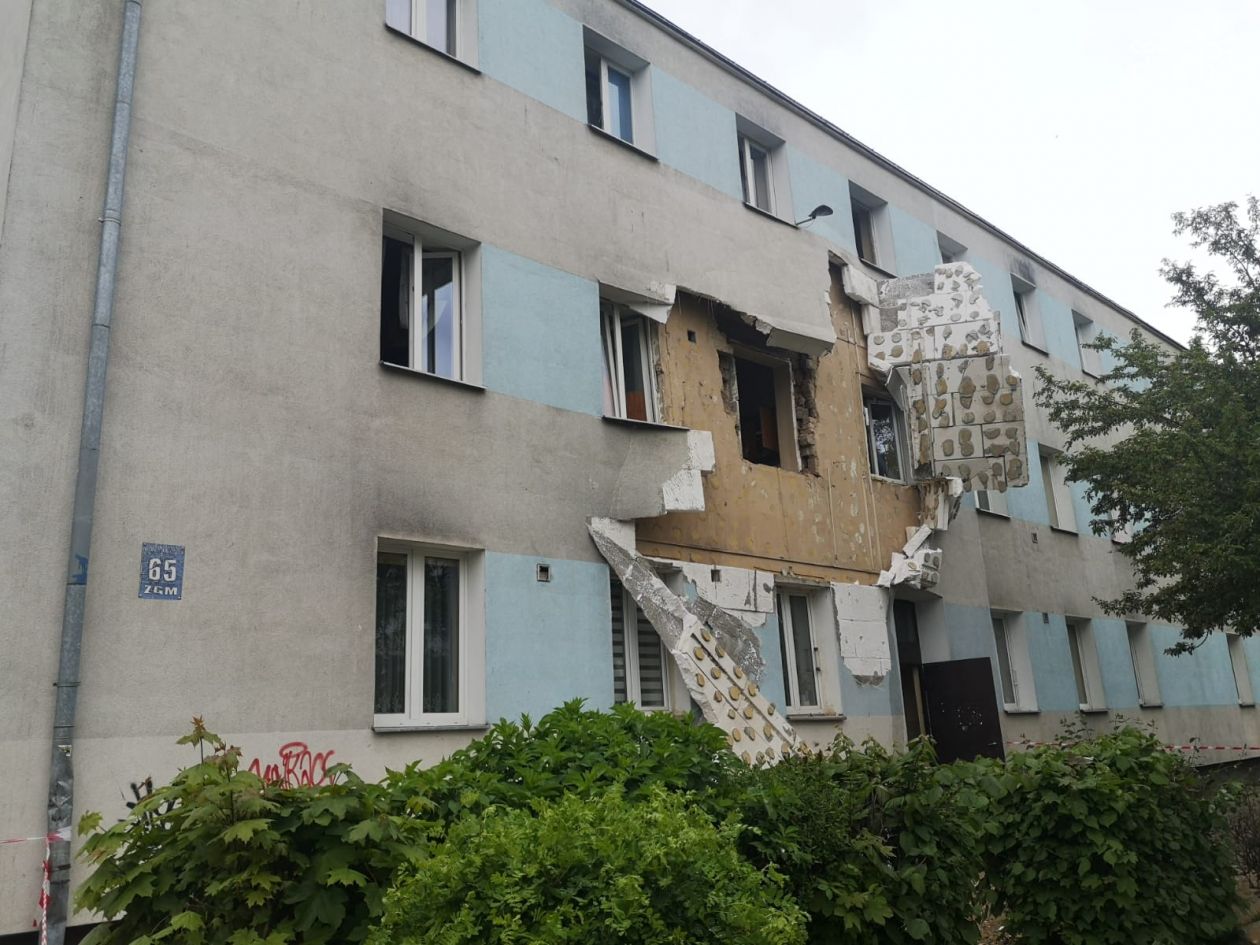 Płońsk. Nie żyje 88-latka ranna w wybuchu gazu