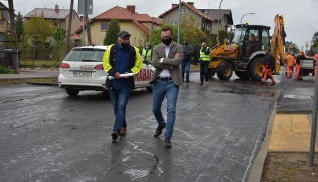 Modernizacja Leśnej. Prezydent na placu budowy (zdjęcia)