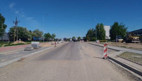 Płońsk. Przebudowa Mazowieckiej na finiszu (zdjęcia)