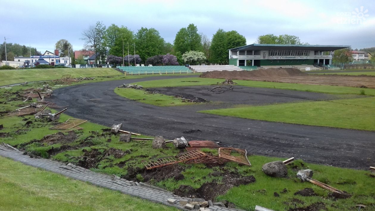 Ruszyła przebudowa stadionu miejskiego w Mławie