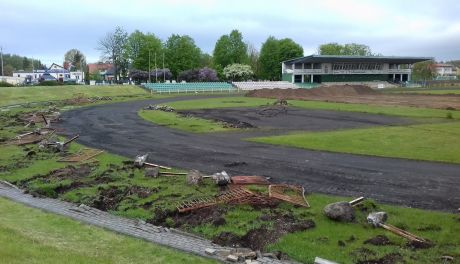 Ruszyła przebudowa stadionu miejskiego w Mławie (zdjęcia)
