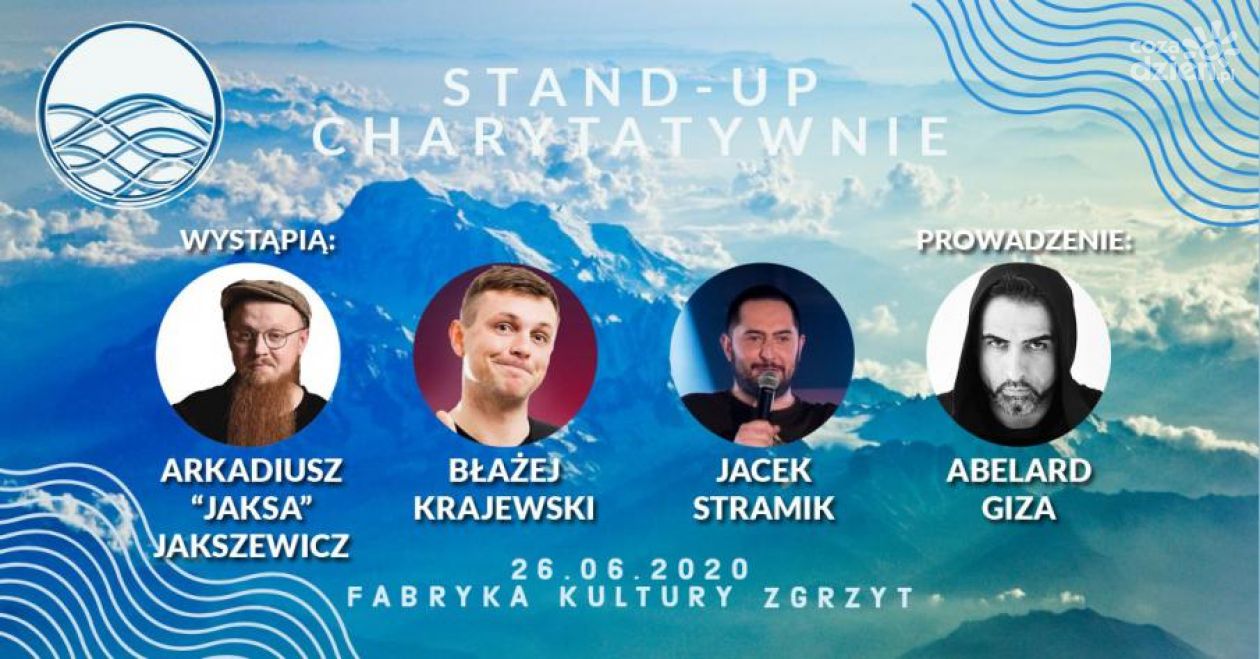 Charytatywny stand-up dla Zgrzytu