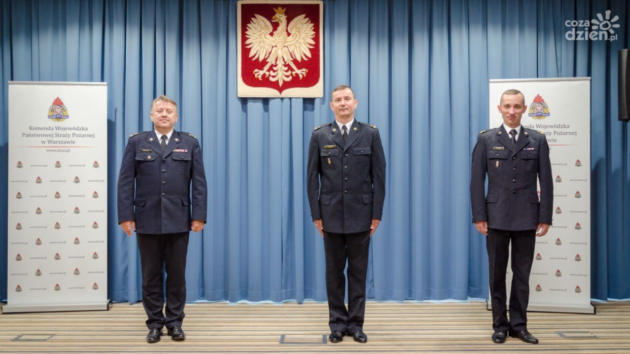 Nowy komendant ciechanowskich strażaków