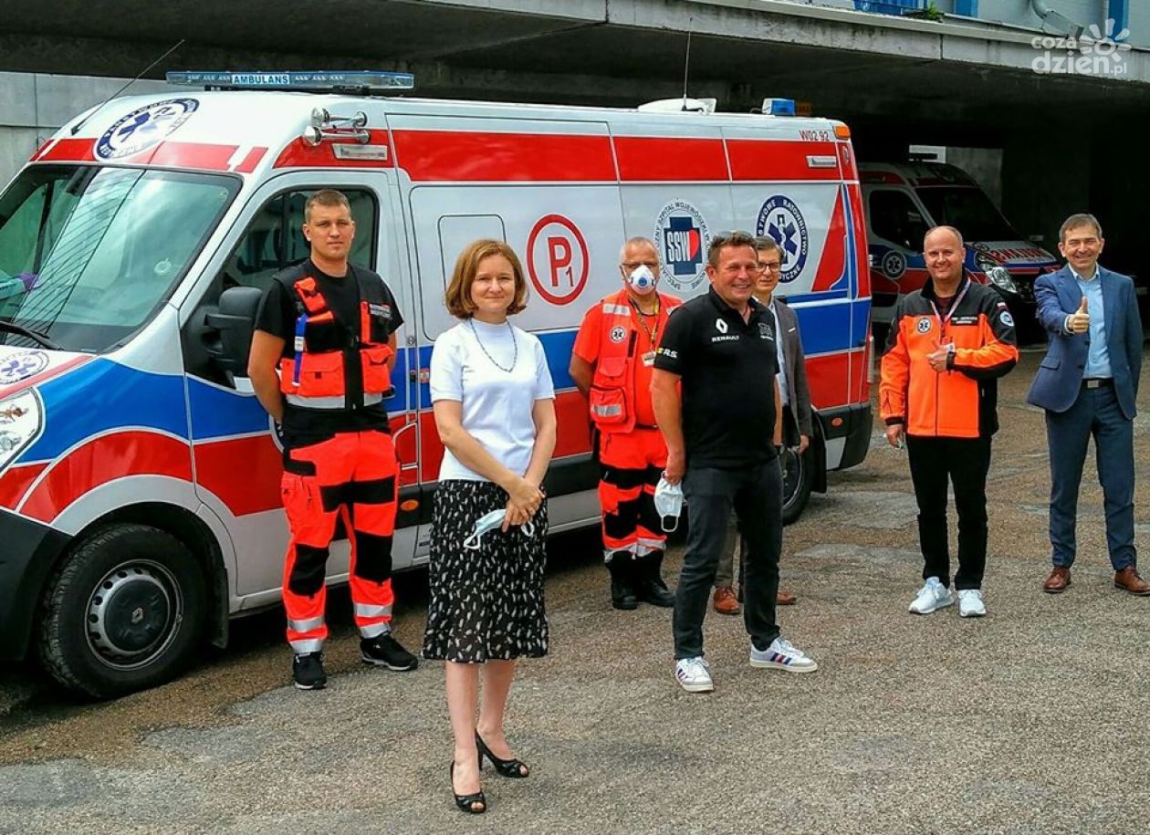 Rajdowy mistrz wsparł ciechanowski szpital