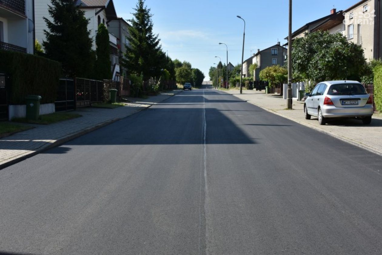 Ulica Kolbego częściowo wyremontowana