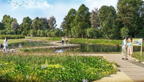 Tak będzie wyglądał park w Gołotczyźnie (wizualizacja)