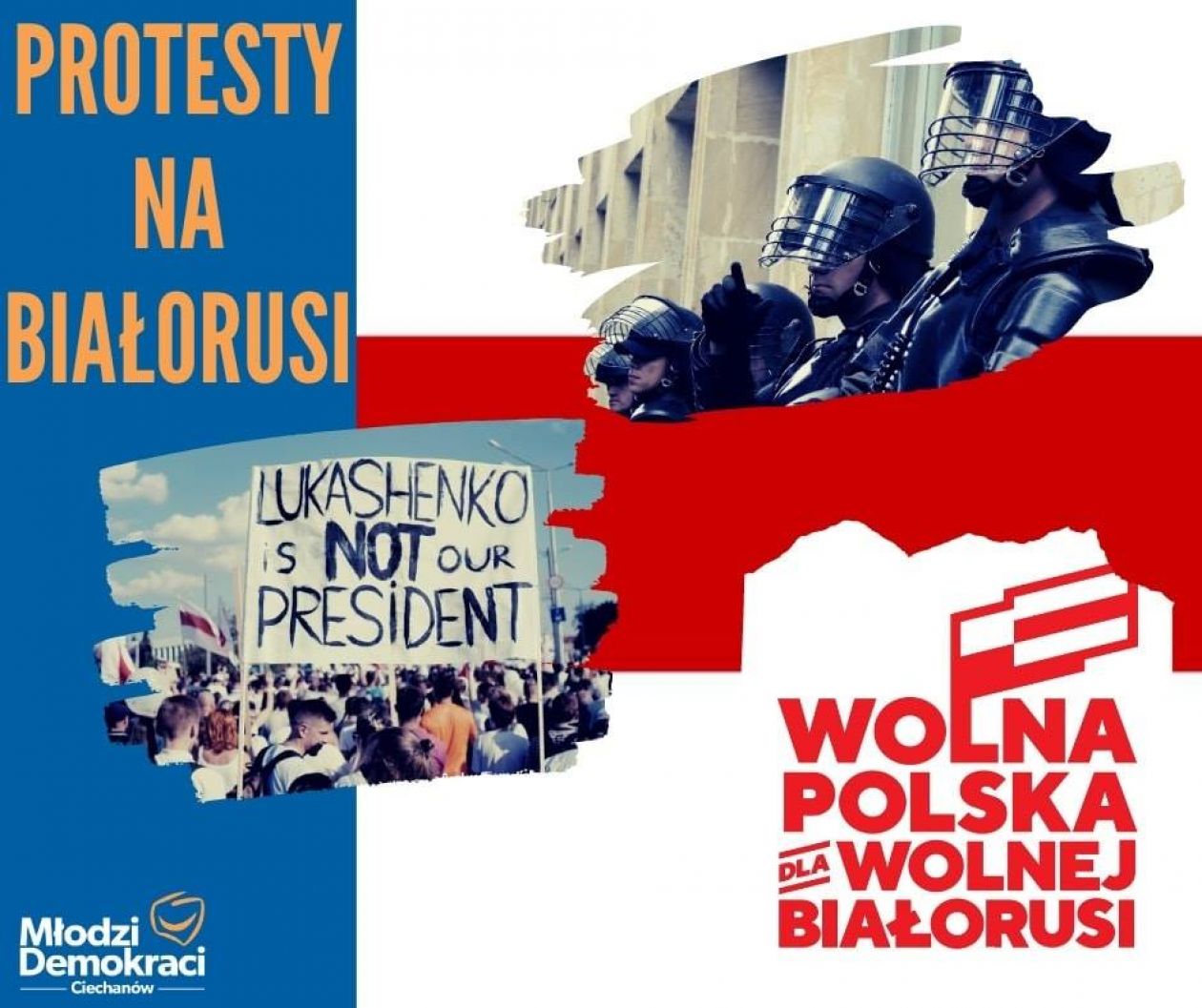 Akcja plakatowa w geście solidarności