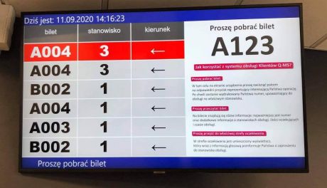System kolejkowy w starostwie już działa
