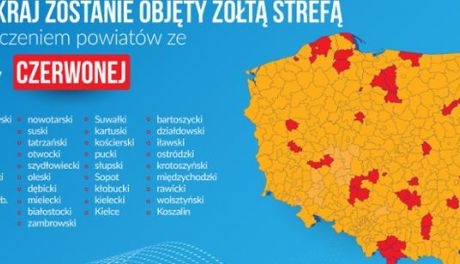Uwaga, strefa żółta! Maseczki na ulicach