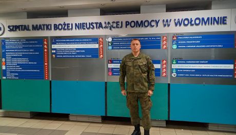 Dzielny terytorials w akcji
