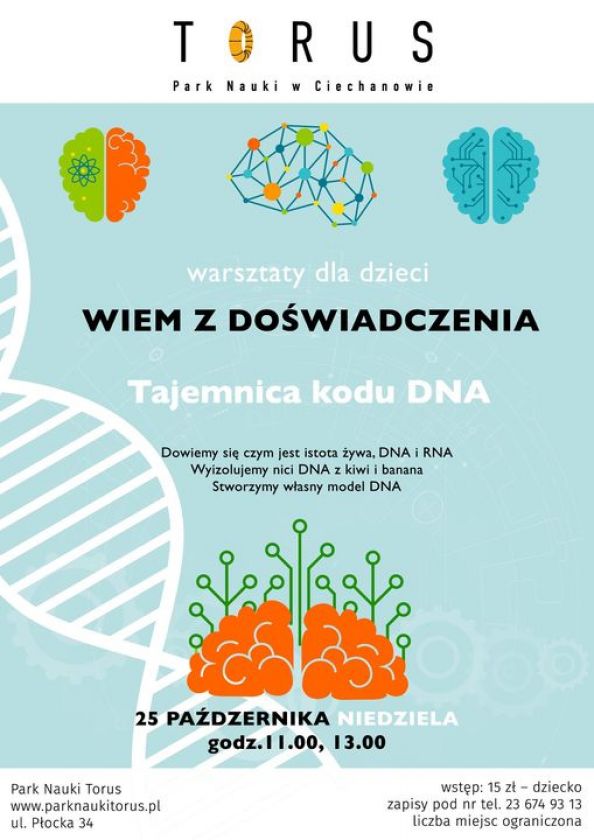 Odkryj tajemnicę kodu DNA!
