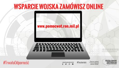Wsparcie terytorialsów zamówicie przez internet