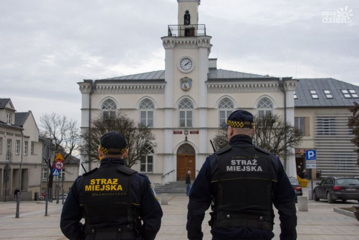 Jest praca w ciechanowskiej straży miejskiej