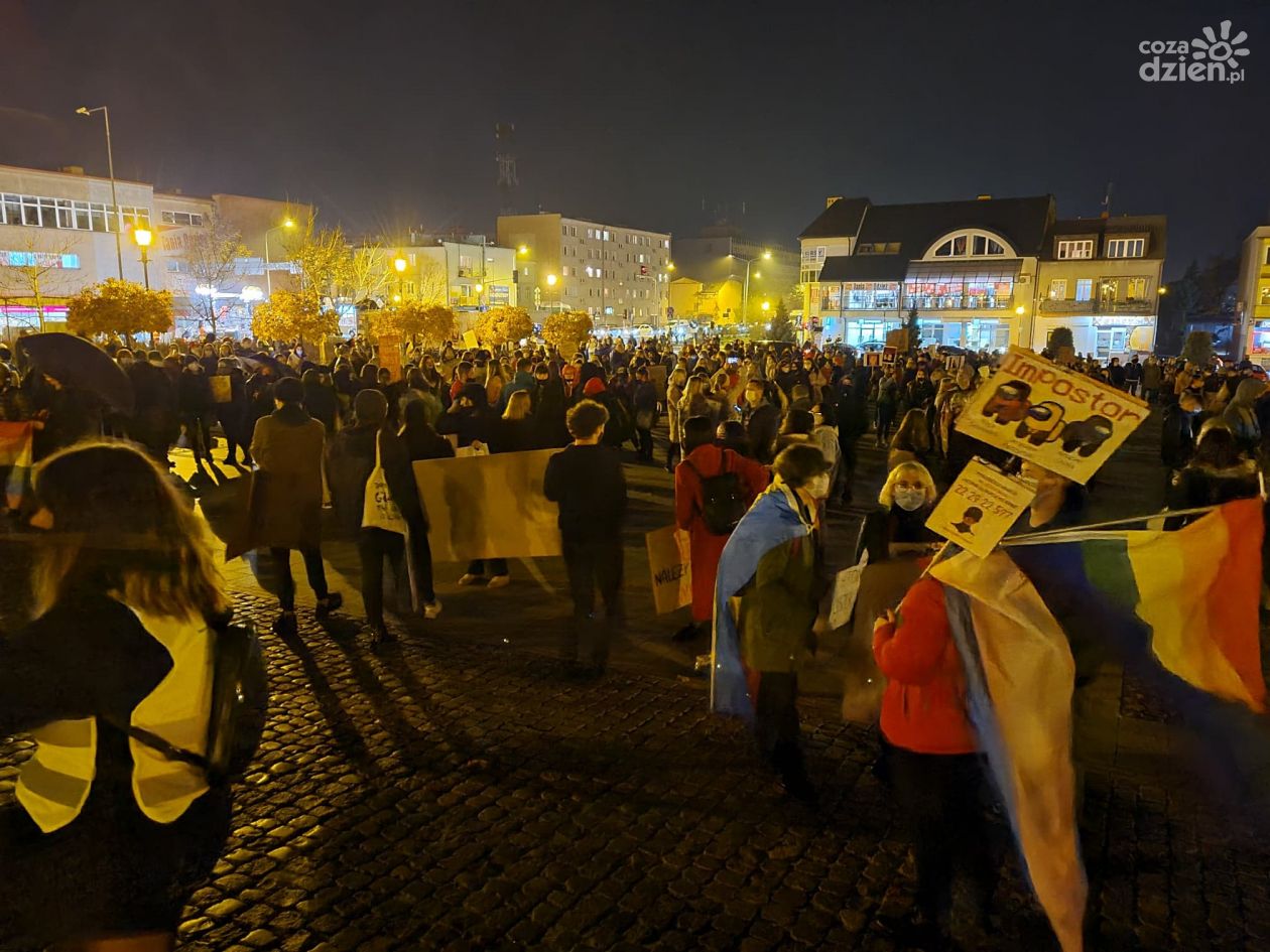 2 tysiące na Strajku Kobiet w Ciechanowie