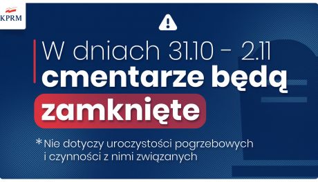 Z OSTATNIEJ CHWILI! Rząd zamyka cmentarze na Wszystkich Świętych