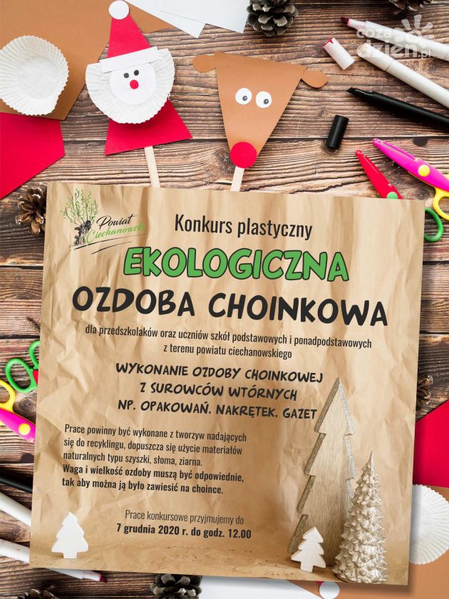 Ozdoby świąteczne z nakrętek i gazet?