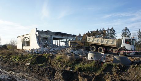 Dworzec Mława Miasto znika z powierzchni ziemi