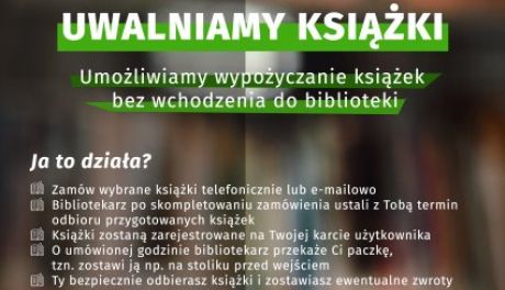 Biblioteka w Ciechanowie „Uwalnia książki”