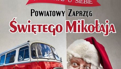 Jutro rusza Powiatowy Zaprzęg Świętego Mikołaja. Znamy trasę jego przejazdu