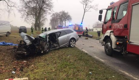 Czołówka w Radzikowie. Poszkodowani trafili do szpitala