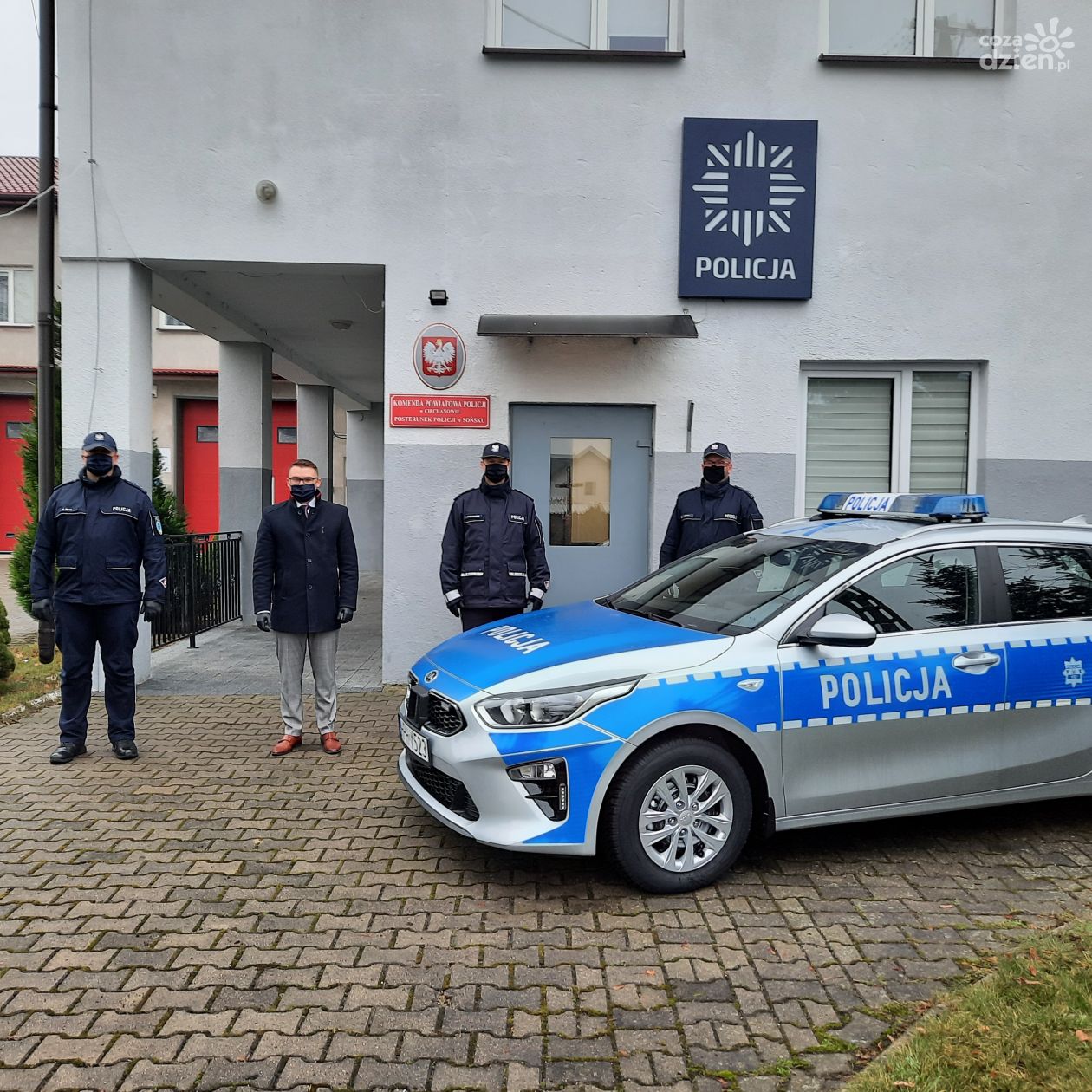 Nowa KIA dla policjantów z Sońska