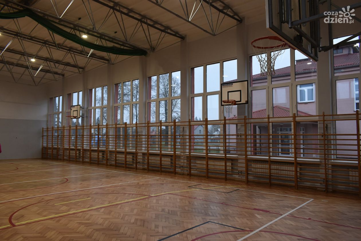 Sońsk. Sala gimnastyczna już po remoncie