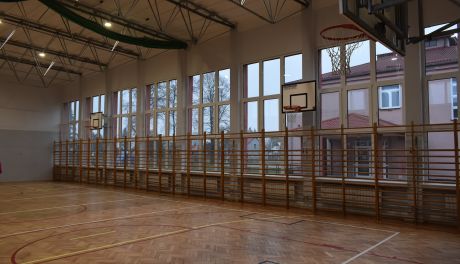 Sońsk. Sala gimnastyczna już po remoncie