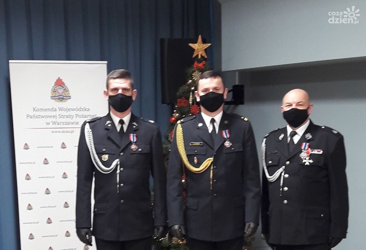 Strażacy z ciechanowskiego docenieni