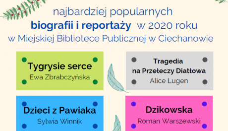 MBP. TOP 30 najchętniej czytanych książek w 2020 roku. Znamy szczegóły!