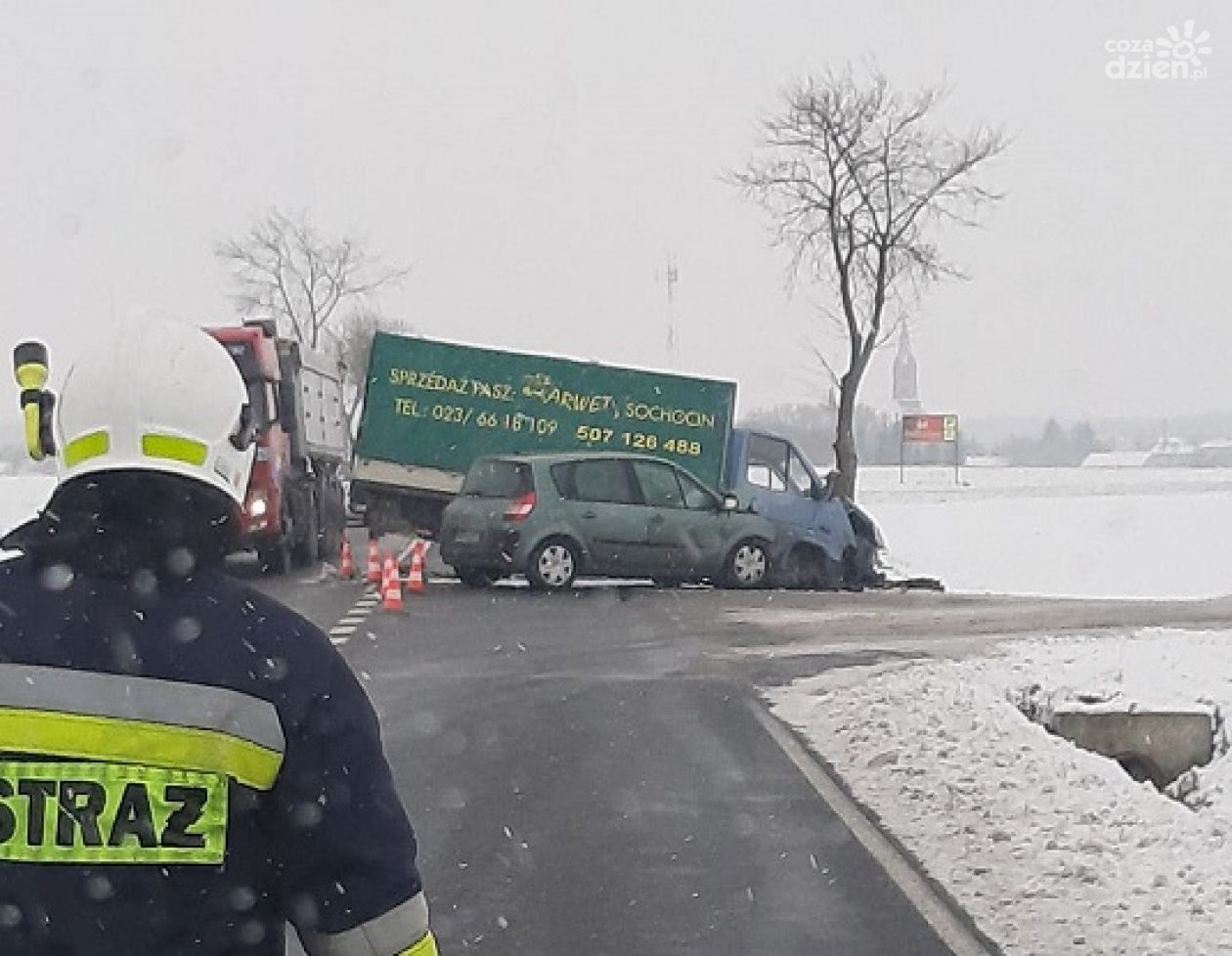 Z ostatniej chwili! Poważny wypadek na 50-tce
