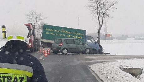 Z ostatniej chwili! Poważny wypadek na 50-tce