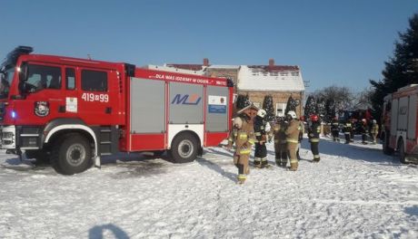 Pożar w Sarnowej Górze. Mężczyzna zmarł na miejscu