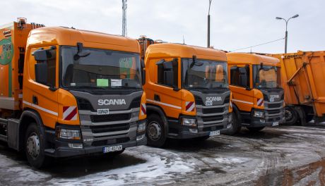 3 nowe ekologiczne śmieciarki w taborze PUK