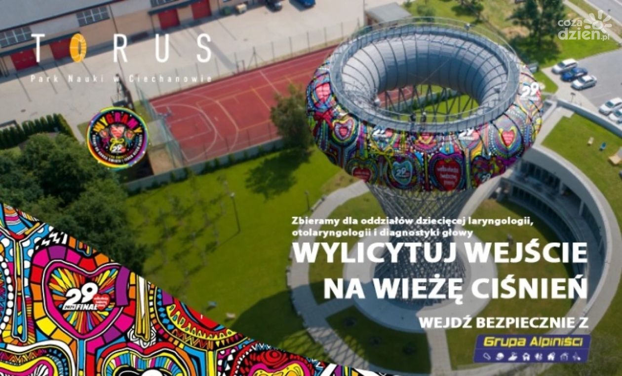 Chcecie wejść na ciechanowską wieżę ciśnień?