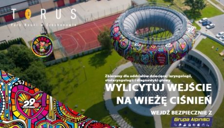 Torus gra z Wielką Orkiestrą Świątecznej Pomocy! Do wylicytowania wejście na wieżę!