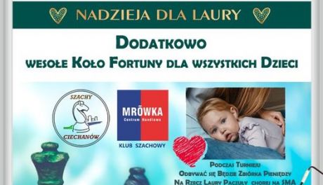 Zagraj w szachy- pomóż Laurze! To już jutro