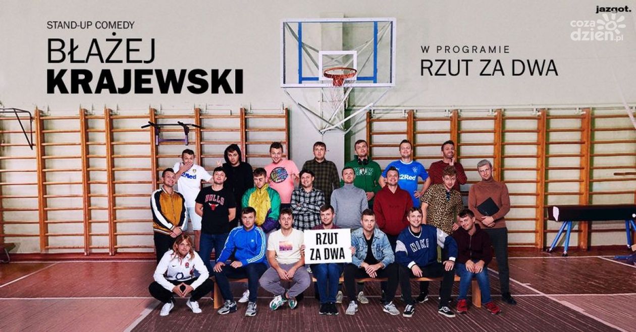 Stand-up Błażeja Krajewskiego w Mławie i Nasielsku!