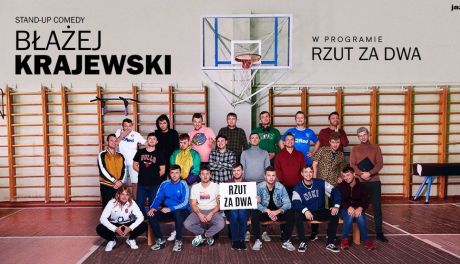Stand-up Błażeja Krajewskiego w Mławie i Nasielsku!