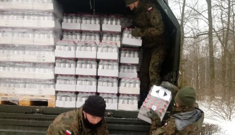 Terytorialsi dostarczają płyn dezynfekcyjny