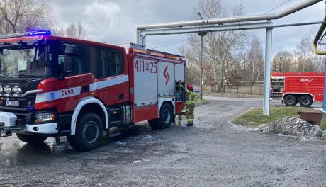Pożar w ciechanowskiej drukarni
