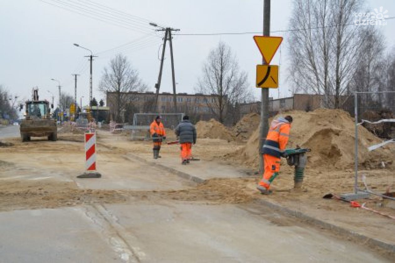 Remont Granicznej i Widnej. Miasto apeluje do kierowców o ostrożność.