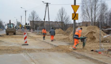 Remont Granicznej i Widnej. Miasto apeluje do kierowców o ostrożność.