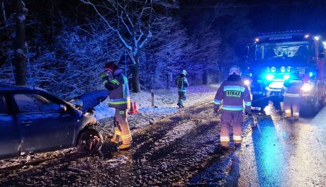 Wypadek w Babach. Droga przez ponad dwie godziny była zablokowana!